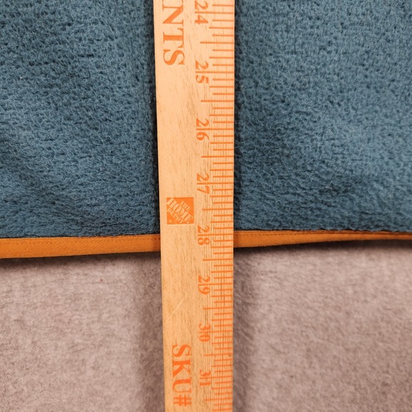 The North Face Dunraven Sherpa Fleece Mens 2XL Blue Full Zip Jacket Coat - Picture 8 of 10